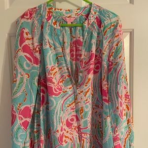 Lilly Pulitzer EUC Elsa Medium M Jellies Be Jammin